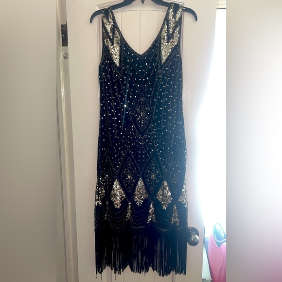 1920s Flapper Sequin Dress | Gatsby | Party - Picture 1 of 1